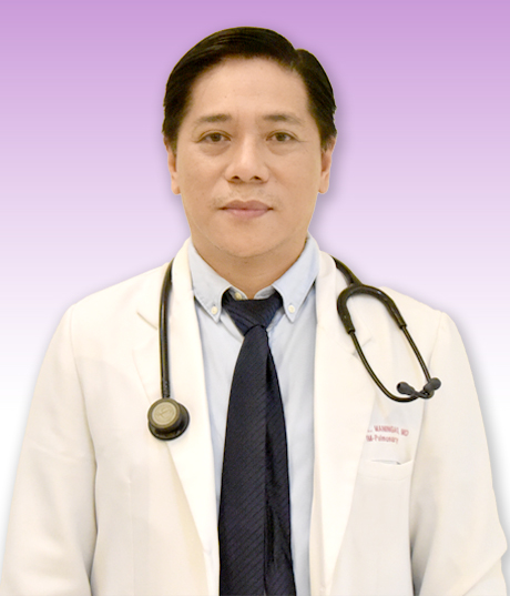 Don Rogelito L. Maningas, MD, FPCP, FPCCP, MHA, MBA